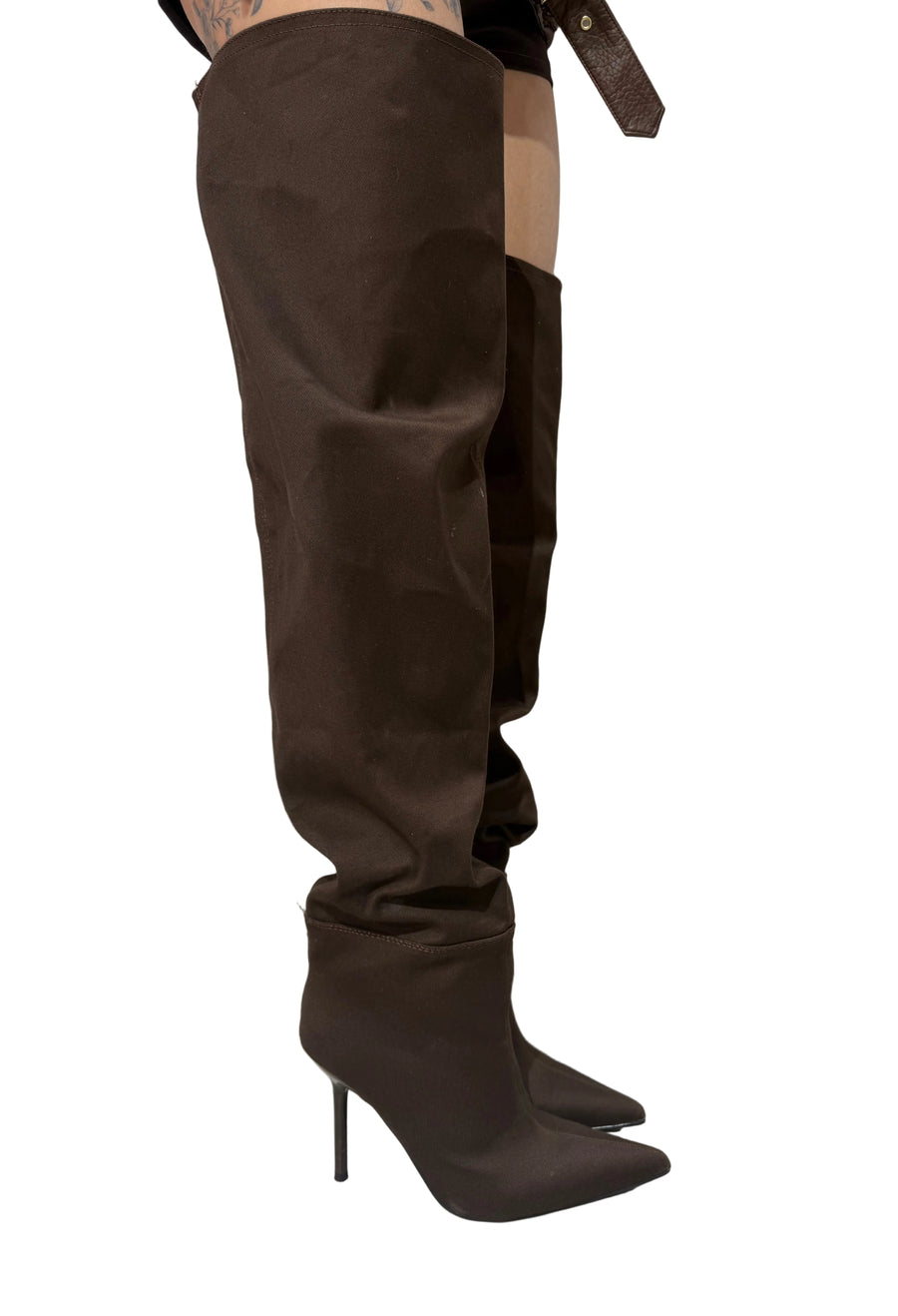 Stivale Brown Denim