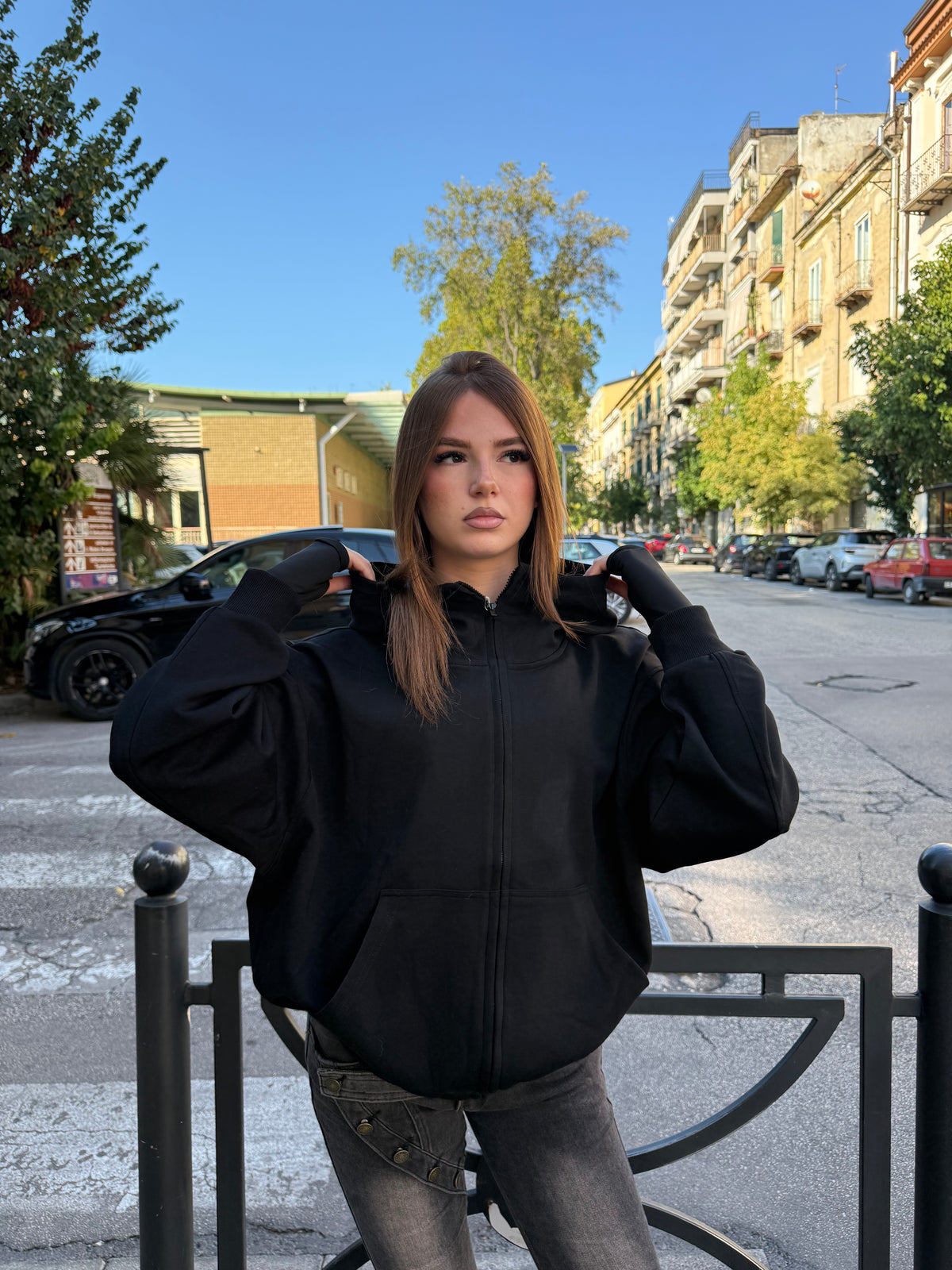 Felpa Zip
