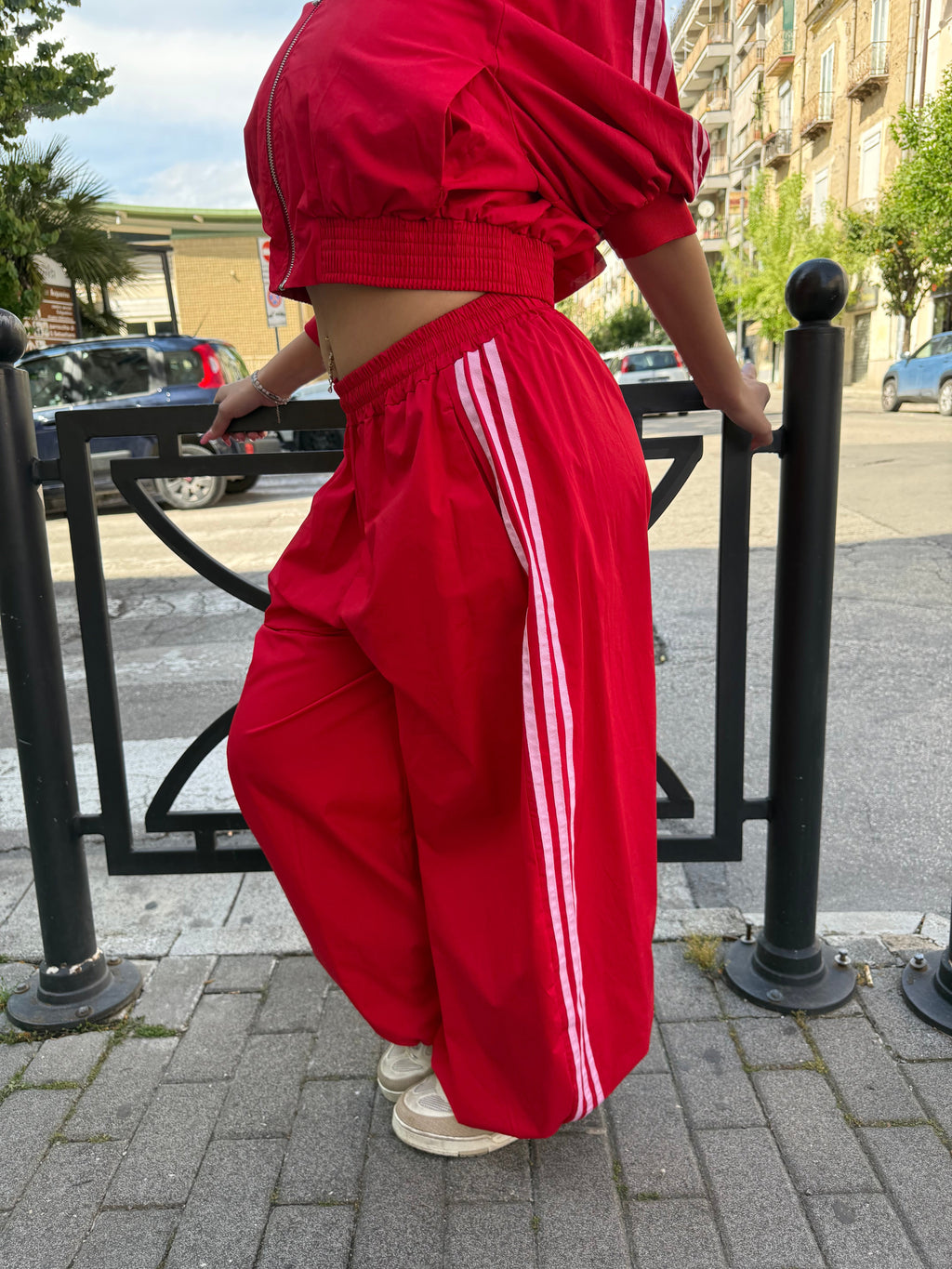 Coordinato Adydas Rosso