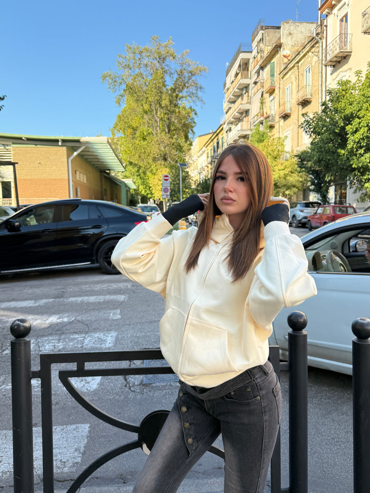 Felpa Zip