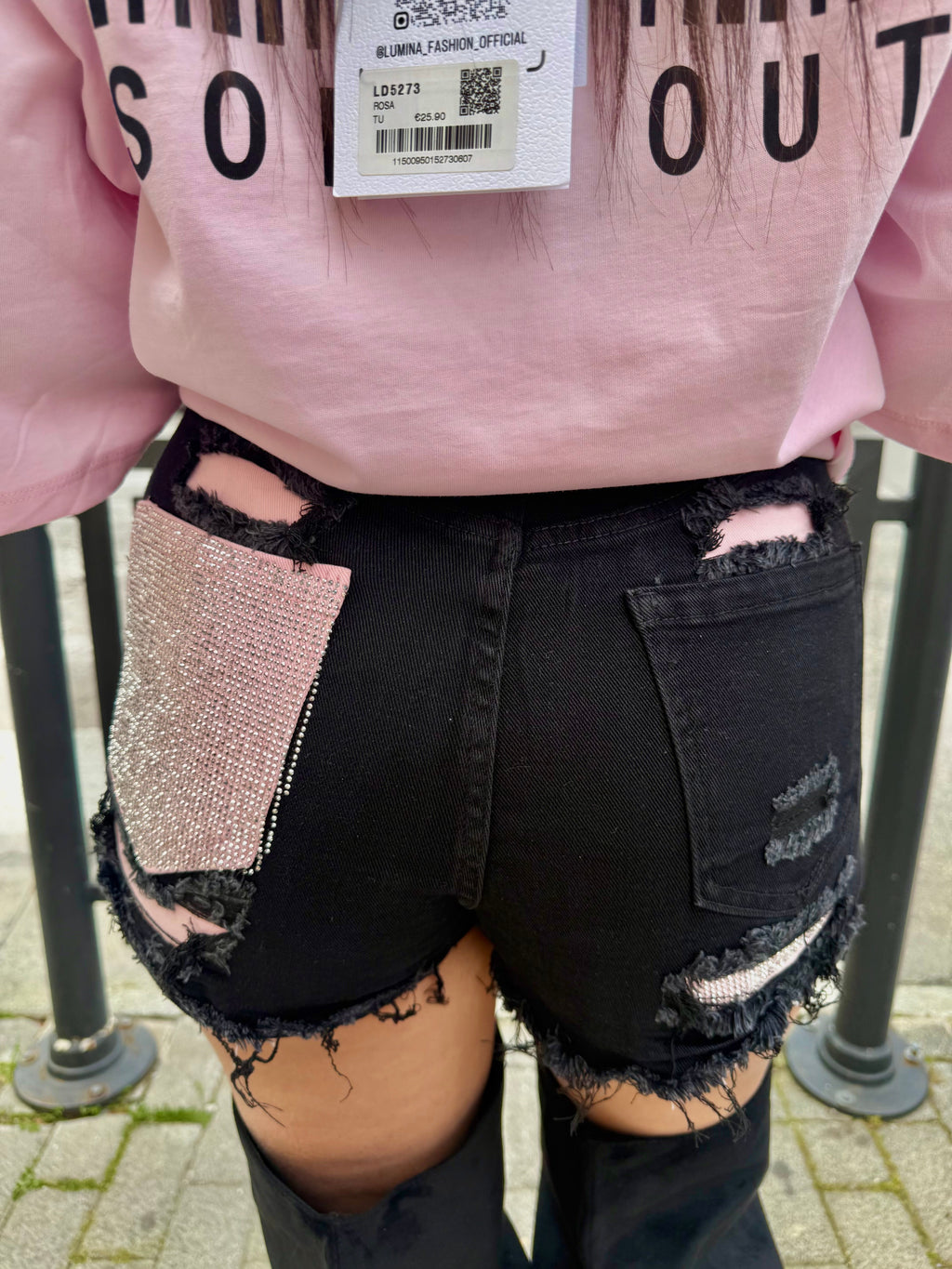 Short Cristy Dark Barbie