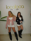 Giacca easy rosa